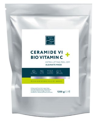 Альгинатная лифтинг-маска "Сeramide Vi + BIO Vitamin C" 1,2 кг Beauty Stylе