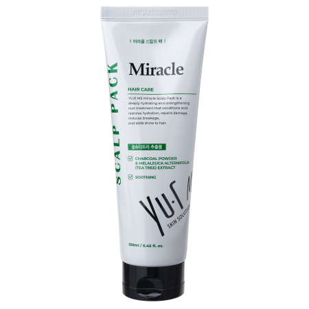 Укрепляющая маска для кожи головы Yu.R Me Miracle Scalp Pack, 250 мл