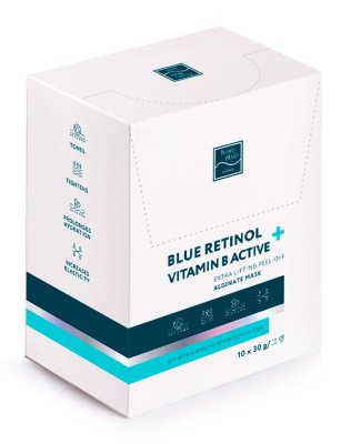 Альгинатная лифтинг-маска "Retinol + Vitamin B Active 30 гр*10 шт Beauty Stylе (упругость, тон, регенерация)