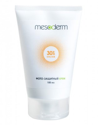 Фотозащитный крем MESODERM SPF30, 100 мл