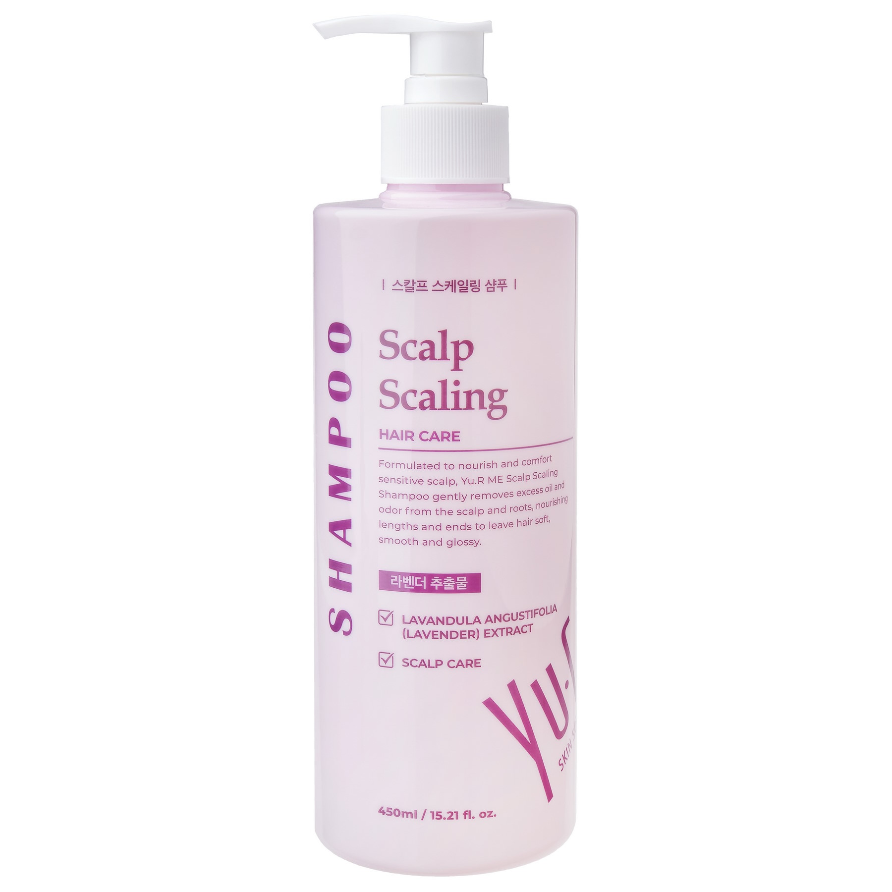 Шампунь для волос от перхоти Yu.R Me Scalp Scaling Shampoo, 450 мл